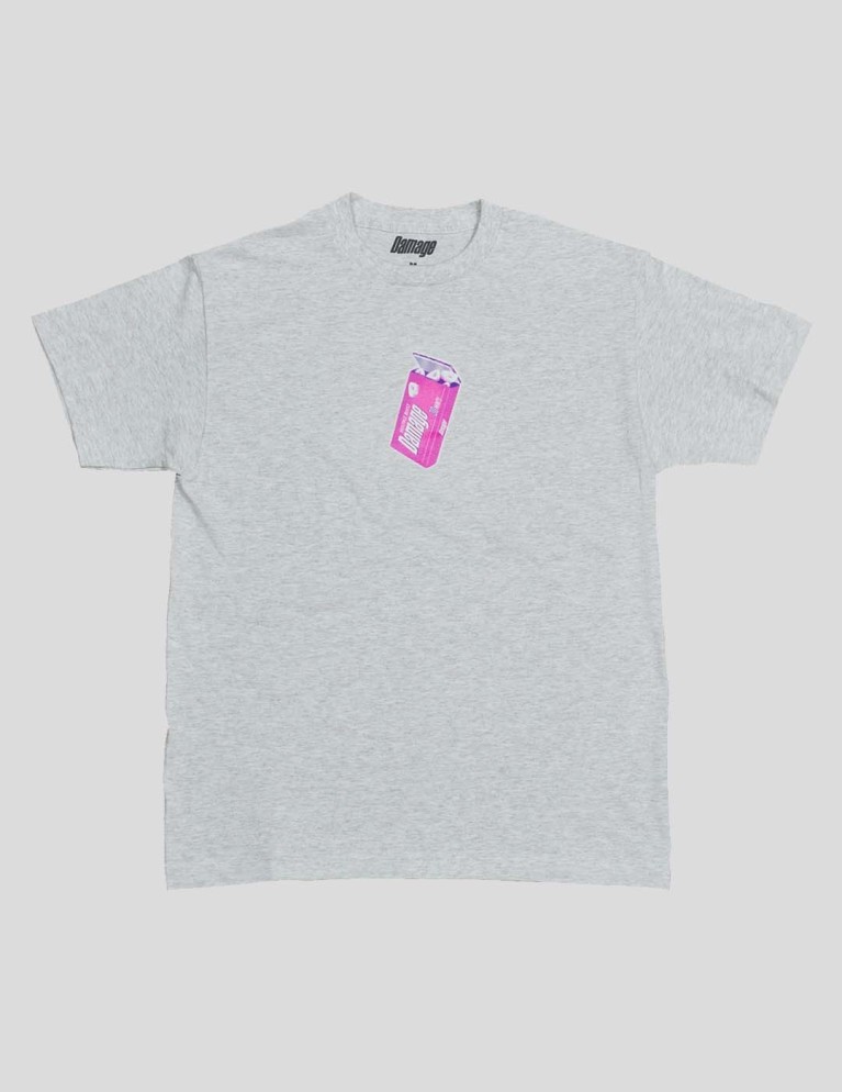 T-shirt DAMAGE boost tee ash grey
